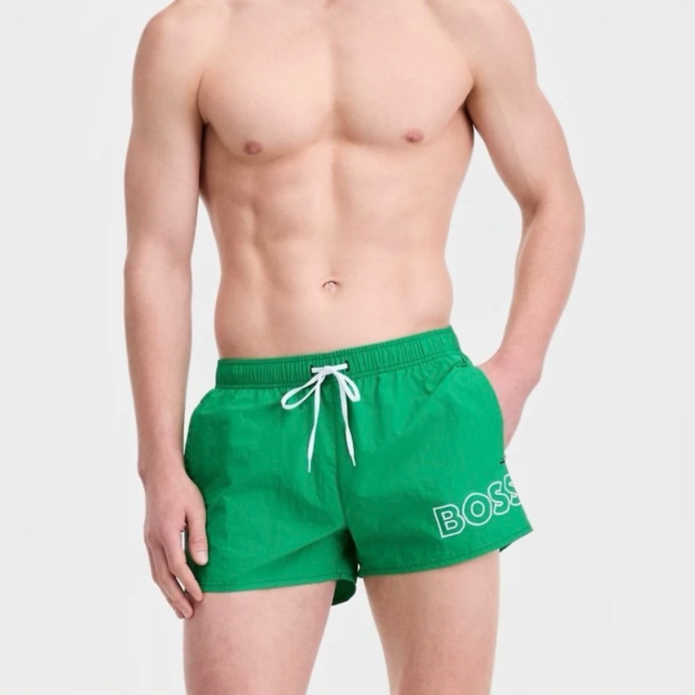 Boss by Hugo Men's Goldeye 3" Swim Trunks